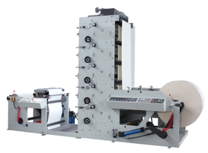 Máquina de impresión flexográfica para personalización de adhesivos RY-320