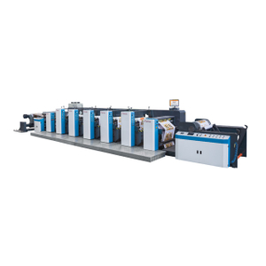 Máquina impresora flexográfica de vasos de papel en color HRY-1000